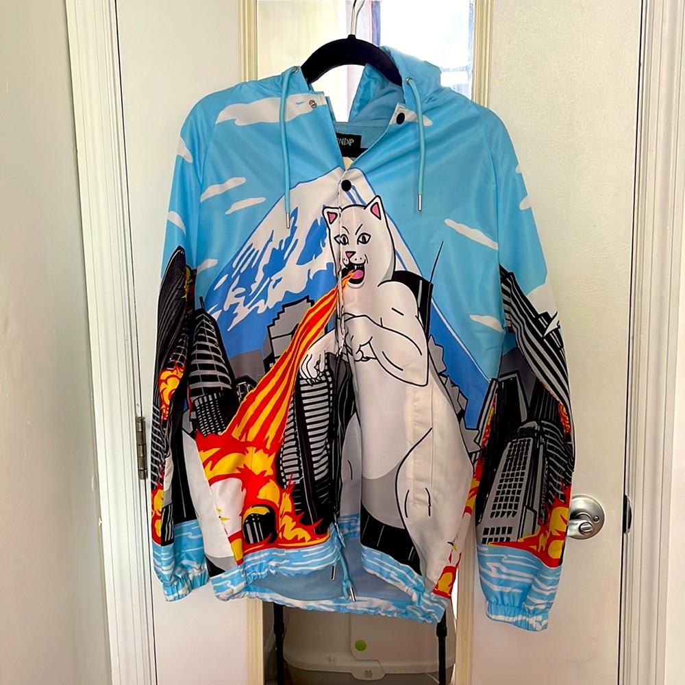 RIPNDIP Nermzilla Hooded Coach Jacket